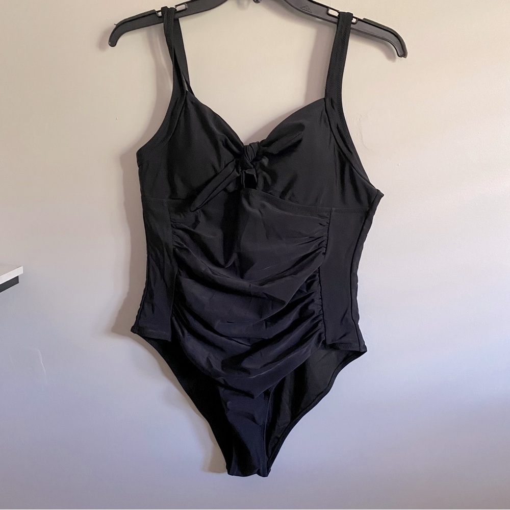 Cupshe Black One Piece Swimsuit